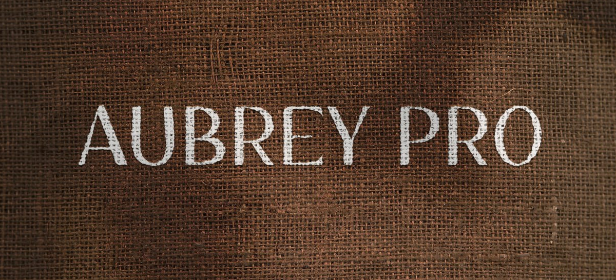 Шрифт Aubrey Pro
